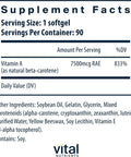 Vital Nutrients MSM 1000mg | Promotes Healthy Joint Mobility Function and Comfort | Natural Form of Organic Sulfur | Gluten Dairy Soy | Non-GMO | 240 Capsules