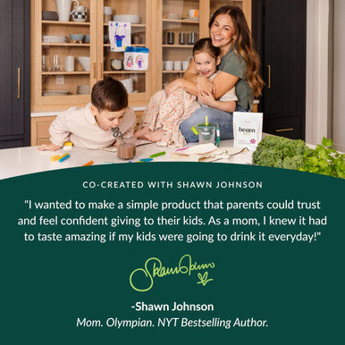Beam Kids Multivitamin Powder Kids Vitamins with Greens Probiotic & Prebiotic Immune Support for Children & Toddlers No Artificial Sweeteners for Picky Eaters 20 Servings Chocolate Flavor