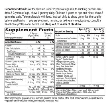 Nature's Way, Alive! Kids, Complete Multivitamin, Cherry, Orange & Grape , 60 Gummies