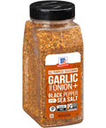 McCormick Garlic and Onion, Black Pepper and Sea Salt All Purpose Seasoning, 14.7 oz