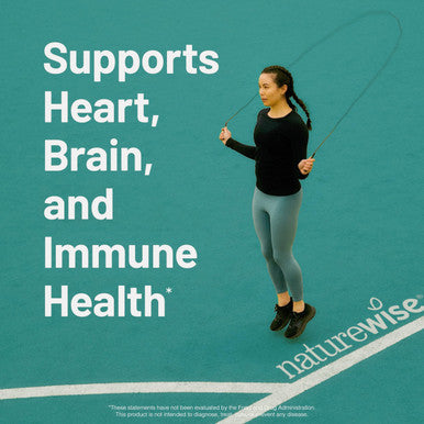 NatureWise Extra Strength Omega 3 Fish Oil Supplement 1000mg per Serving 600 EPA and 400 DHA and Vitamin E Support for Heart and Brain Health Lemon Flavor GMO-Free 180 Softgels 3-Month Supply