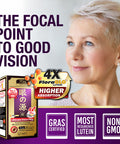 AFC Japan Ultimate Vision PRO - Eye Formula with FloraGLO Lutein 4X, Zeaxanthin, Bilberry Extract & Astaxanthin for Age-Related Eye Problem, Blurry & Poor Vision, Dry Eye, Macular Health, 30 Count