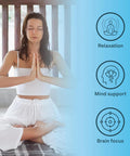 Organika Mind Calm Powder- With Magnesium Bisglycinate, L-Theanine, Gaba, Inositol- Promotes Relaxation And Calm Without Drowsiness- 216G