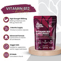 NobleNature Beetroot & Vitamin B12 Complex 9000mg Beetroot + 1000mcg Dual B12 (Methylcobalamin & Adenosylcobalamin) Energy & Immune Support 90 Capsules UK Made (90)