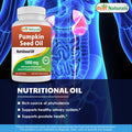 Best Naturals Pumpkin Seed Oil Bladder Control 1000 mg 180 Softgels