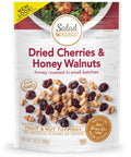 Salad Pizazz ! | Salad Topping | OZ - 12 3.5OZ (3.5) Resealable Bags Dried Cherries & Honey Toasted Walnuts,42 Ounce
