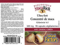 MacaRich by Natural Factors Super Strength Power Maca Superfruit Antioxidant Supplement with Ginseng 90 capsules 90 servings