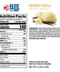 Dymatize Elite 100% Whey Protein, 2.27 kg (5 lb), Gourmet Vanilla