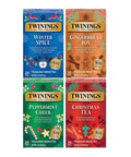 Twinings Lemon & Ginger, Caffeine-Free Herbal Tea Bags, 100 CT Box (1 Pack) | Spicy & Tangy, Ginger, Lemon Peel, Lemongrass, Blackberry Leaves, Soothe Digestion, 100 Foil Lined Individually Wrapped Bags