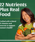 MegaFood Women'S 40+ One Daily Multivitamin For Women With Vitamin B12 Vitamin B6 Vitamin C Vitamin D Zinc & Iron - Plus Real Food - Immune Support - Bone Health - Non-Gmo - Vegetarian - 60 Tabs
