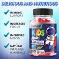 Built Nature Kids Multivitamin Gummies - Daily Kids Vitamin Gummy Multivitamins For Children With Vitamins A, C, E, B6, B12, And Minerals - Natural Multi Vitamin Supplement, Non-Gmo, Berry Flavor - 60 Gummies