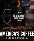 Black Rifle Coffee Company Medal Of Honor Medium Roast Coffee Rounds 22 Single Serve Coffee Pods
