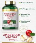 Carlyle Apple Cider Vinegar Capsules | 450mg | 200 Pills | Non-GMO Gluten Supplement