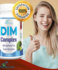 YUMMYVITE Dim Supplement - 150Mg Dim (Diindolylmethane), Broccoli, Calcium D-Glucarate & Bioperine - Hormone Balance For Men & Women, Estrogen, Menopause Balance - 60 Capsules