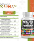 Turmeric Curcumin Ginger Moringa Boswellia Saffron Supplement