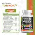 Turmeric Curcumin Ginger Moringa Boswellia Saffron Supplement