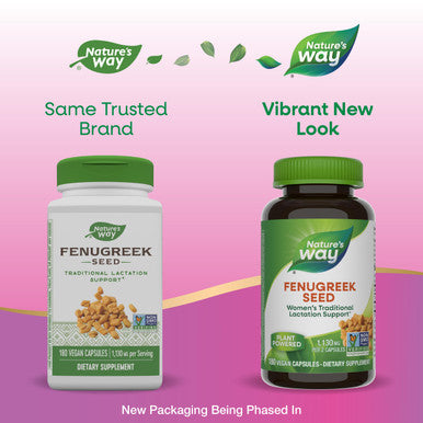 Nature's Way Fenugreek Seed 180 Capsules
