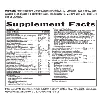 Country Life Core Daily-1 Multivitamin For Men 50+ Energy Support 60 Tablets 2 Month Supply Certified Gluten Free