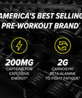 C4 Extreme Pre Workout Powder Icy Blue Razz | Preworkout Energy Supplement for Men & Women | 200mg Caffeine + Beta Alanine + Creatine | 60 Servings