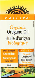Holista Oregano Oil, Organic, Extra Strength, Liquid, 25 mL