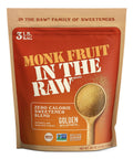Monk Fruit In The Raw, Sweetener Bag, 1 LB | Keto Certified Monk Fruit Sweetener, Perfect Substitute for Raw Cane Sugar, Good for Baking, Zero Net Carbs, Zero Calories