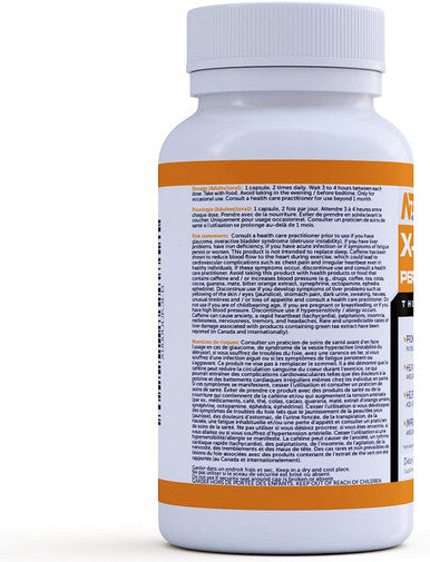 Fat Burner X-Burner Thermo Booster & Weight Loss Supplement - 90 Capsules
