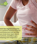 Irwin Naturals Anti-Gas Digestive Enzymes - 45 Liquid Soft-Gels Pack Of 2 - Helps Break Down Food Absorb Nutrients Reduce Bloating & Indigestion - 90 Total Servings