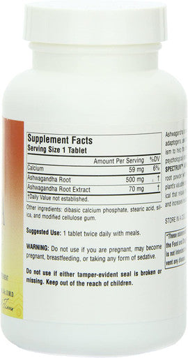 Planetary Herbals Ashwagandha Full Spectrum by Planetary Ayurvedics 570mg, Rejuvenating Tonifier, 120 Tablets