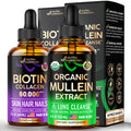 NUTRAHARMONY Liquid Biotin, Collagen Drops & Mullein Drops