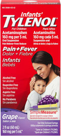 Tylenol Infants Acetaminophen Liquid Medicine Grape 2 fl. oz