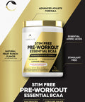 Carlyle Bcaa Amino Acids Powder | 7G Bcaa Pre Workout | Fruit Punch Flavor | Non-Gmo And Gluten Free Supplement