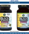 Amazing Herbs Black Seed Oil Pills 1250Mg, 100 Softgel Capsules (Pack Of 2)