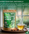 FreshDrinkUS, Premium 50 Mulberry Leaf Tea Bags, 100% Natural & Pure from Mulberry Leaves. Herbal Tea. Made with Natural Material Tea Bags. No Sugar, No Caffeine, No Gluten, Vegan.