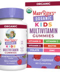 MARYRUTH'S Kids Vitamins Multi 1 Month Supply Multivitamin Gummies for Ages 4+ Multivitamin for Kids Vegan Only 2 Gummies a Day 60 Count