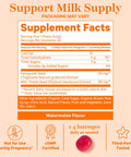 Pink Stork Lactation Sweets Supplement Breastfeeding Snacks with Fenugreek and Milk Thistle to Support Breast Milk Supply - 30 Watermelon Candy Drops (Packaging May Vary)