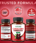 Built Nature Caralluma Fimbriata Extract, 1200Mg Maximum Strength Appetite Suppressant - Pure & Natural Weight Loss, Energy, And Mental Focus Support, Gluten-Free, Vegan, No Additives Or Fillers, 60 Capsules