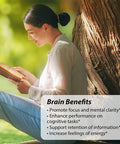 Irwin Naturals Brain Awake Enhanced Mental Performance Increased Focus Boost Clarity & Concentration - Powerful Nootropic Booster with L-Theanine Bacopa MCT's & InnovaTea - 60 Liquid Softgels