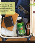 Irwin Naturals Prosta-Strong Red With Nitric Oxide Boosters - Prostate Health Support - Saw Palmetto Lycopene Pumpkin Seed & More - 80 Liquid Softgels
