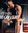 Isatori Amino-Gro Bcaa Powder Branched Chain Amino Acids With Glutamine Electrolyte Powder & Bio-Gro Bio-Active Peptides For Muscle Growth & Post Workout Recovery Blue Razz Snow Cone (30 Servings)