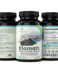 Premium Klamath Lake Blue Green Algae - More Powerful Than Spirulina And Chlorella Supplements | Pure Chlorophyll Rich Superfood