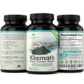 Premium Klamath Lake Blue Green Algae - More Powerful Than Spirulina And Chlorella Supplements | Pure Chlorophyll Rich Superfood
