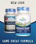 RidgeCrest Herbals SinusClear Complete Sinus Support 60 Vegetarian Capsules