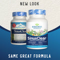 RidgeCrest Herbals SinusClear Complete Sinus Support 60 Vegetarian Capsules