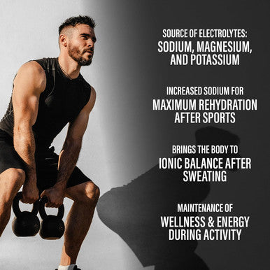 Organika Electrolytes Extra-Strength Powder- Lemon Lime- High In Sodium For Sport Recovery & Electrolytes Defence With Elderberry And Echinacea- Citrus Berry - Immune System Support