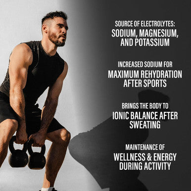 Organika Electrolytes Extra-Strength Powder- Lemon Lime- High In Sodium For Sport Recovery - Saltier Taste, Sugar- Hydration And Electrolyte Replenishment - 180G - 30 Servings