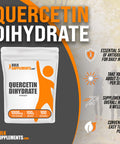 Bulksupplements.Com Quercetin Dihydrate Powder - Quercetin Supplements, Quercetin 1000Mg, Quercetin Powder - Antioxidants Supplement, Gluten Free, 1000Mg Per Serving, 100G (3.5 Oz)