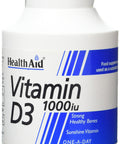 Healthaid Vitamin-D3 Vegetarian Tablets, 1000Iu, Pack Of 1000 Tablets