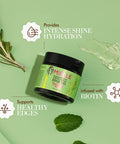 Mielle Organics Rosemary Mint Strengthening Edge Gel, Biotin & Essential Oil Growth Booster Hair Styling Treatment, 2 Ounces