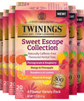 Twinings Lemon & Ginger, Caffeine-Free Herbal Tea Bags, 100 CT Box (1 Pack) | Spicy & Tangy, Ginger, Lemon Peel, Lemongrass, Blackberry Leaves, Soothe Digestion, 100 Foil Lined Individually Wrapped Bags