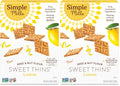 Simple Mills Honey Cinnamon Seed & Nut Flour Sweet Thins, Paleo Friendly & Delicious Sweet Thin Cookies, Good for Snacks, Nutrient Dense, 4.25 oz, 3 Count
